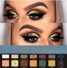 Abh Subculture Looks, Subculture Palette Looks, Abh Subculture Palette, Subculture Palette, Bold Makeup, Eye Makeup Art