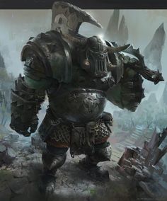 a character from the video game warhammer