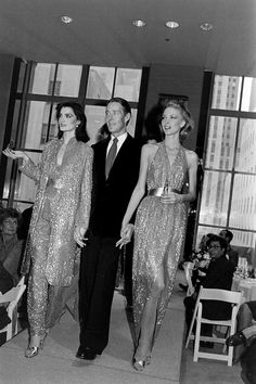 Studio 54 Fashion, 70s Glamour, Disco Fashion, Vintage Runway