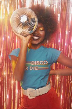 Groovy Disco Party Shirt for True Dance Lovers. Disco Shirt - Etsy Look Disco, Babe T Shirt, Boogie Nights, Halloween Sale, Disco Party, Christmas Hoodies, Love T Shirt, Disco Ball, Retro Vibe