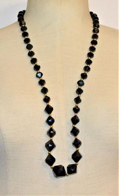 NWT KRAMER Goldtone Spacers Black Faceted Beads  27" Necklace NWT KRAMER Goldtone Spacers Black Faceted Beads 27" Necklace Click images to enlarge Description New with Tag KRAMER Goldtone Spacers Black Faceted Beads   Necklace Size:   27" long Condition:  Good as pictured, see photos...   Pictures sell! Auctiva offers Free Image Hosting and Editing. 300+ Listing Templates! Auctiva gets you noticed! The complete eBay Selling Solution. Track Page Views With Auctiva's Counter Faceted Bead Necklace, Selling On Ebay, Necklace Sizes, Fashion Jewelry Necklaces, Faceted Bead, Long Necklace, Fashion Watches, Jewelry Watches, Gold Tones