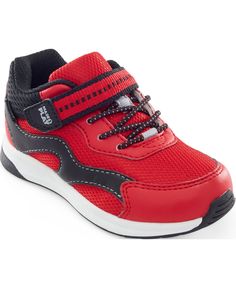 in stock Red Non-slip Sneakers For Sports, Red Non-slip Sneakers For Running, Non-slip Red Sneakers For Running, Sporty Red Sneakers For School, Red Non-slip Sneakers For School, Red Non-slip School Sneakers, Juice Box, Plastic Shoes, Boys Sneakers