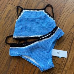 Never Worn Crochet Tie Back Bikini Swim Crochet, Crochet Bathing Suit, Crochet Tie, Crochet Bathing Suits, Cupshe Bikinis, Tattoos For Women Half Sleeve, Crochet Swim, Cupshe Swimsuits, Crochet Inspo