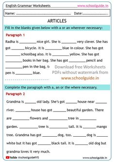 an english worksheet with words and pictures