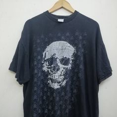 Vintage skull tshirt Condition : Used & good Size On tag : XL Actual measurement Pit to pit : 23. 5" back collar to Hem : 26.5" Material :cotton Payment=accept PAYPAL only Ship Within 1-3 working days via DHL Express Please attach a contact number for shiping purpose any issue please contact me Alternative Style Skull Print Short Sleeve T-shirt, Alternative Short Sleeve T-shirt With Skull Print, Distressed Skull T-shirt In Edgy Style, Grunge Crew Neck T-shirt With Skull Print, Skull Print T-shirt For Alternative Fashion, Short Sleeve T-shirt With Skull Print For Alternative Fashion, Skull Print Short Sleeve T-shirt For Alternative Fashion, Vintage Short Sleeve T-shirt With Skull Print, Tshirt Artwork