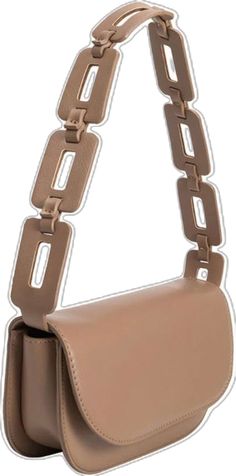 Chic Tan Square Shoulder Bag, Rectangular Beige Everyday Bag, Versatile Beige Rectangular Baguette Bag, Rectangular Shoulder Bag With Magnetic Closure, Rectangular Tan Shoulder Bag With Magnetic Closure, Tan Rectangular Shoulder Bag With Magnetic Closure, Tan Rectangular Bag With Chain Strap, Taupe Bag, Melie Bianco