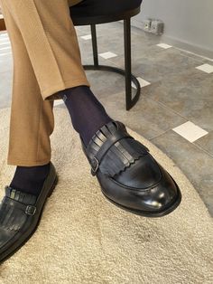 Collection: Sardinelli Fall – Winter 20/21 Product: Sardinelli Kilt Loafers Color code: Dark Blue Shoes Material: 100% Leather Shoes sole: Leather Inner Lining: Calf Skin Lining Available Size: 39-40-41-42-43-44 Package Include: Shoes Gifts: Box, Shoehorn, Shoeshine, Babet Socks Loafers Boots, Blue Loafers, Loafers For Men, Gifts Box, Boots Slippers, Exclusive Shoes, Italian Shoes, Suede Tassel, Tassel Loafers