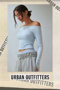 Effortless cool Out From Under tee in a slouchy, cropped silhouette. Designed in a so soft knit featuring a wide boatneck that can be worn on or off-the-shoulder, long sleeves and raw edge finishings. Only at Urban Outfitters. Features Out From Under cotton compression boatneck long sleeve tee Off-the-shoulder long sleeve top Soft and stretchy jersey knit Wide boatneck with long sleeves Slim body-skimming fit Cropped length Easy pull-on style UO exclusive Content + Care 90% Cotton, 10% spandex M Fall Seamless Cropped Top, Seamless Crop Top For Fall, Long Sleeve Seamless Crop Top For Loungewear, Seamless Long Sleeve Crop Top For Loungewear, Spring Seamless Stretch Long Sleeve Top, Trendy Seamless Crop Top For Fall, Solid Cropped Long Sleeve Top For Spring, Casual Long Sleeve Seamless Crop Top, Cropped Long Sleeve Top For Spring