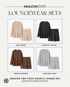 Amazon finds/ amazon PJs/ Lounge sets for women/ Workout sets/ Amazon, amazon finds/ cozy sets/ cozy beige set/ cream sets/ affordable sets/ gift ideas for her #loungewear #loungesets #loungewearsets #cozy #comfy #liketkit #LTKfindsunder50 #LTKGiftGuide #LTKSeasonal @shop.ltk https://liketk.it/4pKQP