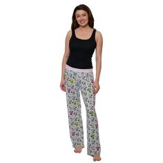 Womens Peanuts Snoopy Sleep Pants Loungewear Pajama Pants Ultra Soft Elastic Features An All-Over Print Of Snoopy With Multiple Colors. Snoopy Is Written On The Waistband. Relaxed Fit, Soft And Comfy Elastic Waist. Super Soft Fabric. Women's Sizing. Pants Measures Approximately (Laid Flat): Waist: Xs = 13", S = 14", M = 15", L = 16", Xl = 17". Inseam: Xs =29", S = 29", M = 29", L = 29", Xl = 29". Length (From Waist): Xs = 38", S = 38", M = 39", L = 40", Xl = 40". Machine Wash Cold With Similar C Playful Cotton Sleep Pants, Multicolor Cotton Sleep Pants, Playful Cotton Lounging Bottoms, Playful Relaxed Fit Bottoms For Pajama Party, Playful Sleep Bottoms Long Pants, Playful Cotton Lounging Pants, Casual Multicolor Sleep Bottoms, Playful Multicolor Pants For Loungewear, Multicolor Bottoms For Sleepover