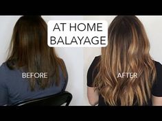 My instagram: @somegirljess hey guys! here is a video on how i did Jenna's hair at home, all with stuff i got at Sally's. disclaimer: i am not a professional... Ombre Hair At Home, Diy Highlights Hair, Diy Ombre Hair, Diy Balayage, Balayage Dark, Balayage Hair Tutorial, Babylights Hair, Easy Hair Color, Baylage Hair