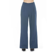 These women's ALEXIA ADMOR Ellie wide leg pants is a staple for your wardrobe.Click on this WOMEN'S GUIDE to find the perfect fit and more! These women's ALEXIA ADMOR Ellie wide leg pants is a staple for your wardrobe.Click on this WOMEN'S GUIDE to find the perfect fit and more! FEATURES Belt loops Zipper closureFIT & SIZING 33-in inseam 21 1/2-in leg opening Midrise sits on the high hip Fitted through the hip and thigh Wide leg opening Fit is true to sizeFABRIC & CARE Polyester, rayon, spandex Blue Relaxed Fit Wide Leg Pants, Wide Leg Dress Pants With Welt Pockets, Blue Wide Leg Pants For Work, Casual Blue Pants For Office, Casual Blue Pants For The Office, Spring Blue Wide Leg Pants, Blue High-waisted Dress Pants, Chic Blue Wide Leg Pants With Welt Pockets, Casual Blue Bottoms For Office