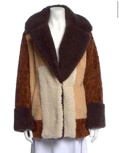 Elevated Essentials, Patchwork Coat, Sherpa Coat, Feminine Details, Teddy Jacket, Teddy Coat, Sweater Boots, Hook And Eye, Fashion Pieces