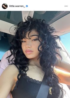 Little Warren, Curly Hair Layers Short, Hair Smoothing Products, Curly Hair Makeup, Mrs Bella, Skincare Headband, Graduated Bob Haircuts, Hair Smoothing, Car Selfie