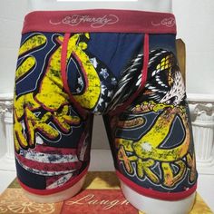 “{{{{New Authentic And Original Ed Hardy Brand}}}}” Please Read Before You Buying: I Ship Only To Ebay And Paypal Verify Adresses( I Do Not Change Address Manually) In An Attempt To Avoid Scams We Keep Accurate Record Of All Transactions. Any Attempt Will Be Reported To The Federal Trade Commission And Any Agency That Enforce Criminal Law To Stop Cybercrime. One Business Day Handling Time, Excluding Weekends And Holidays. Shipping All O Casual Cotton Boxer Briefs With Graphic Print, Casual Short Boxer Briefs With Letter Print, Casual Graphic Print Boxer Briefs, Fitted Multicolor Boxer Briefs For Streetwear, Casual Red Boxer Briefs For Sports, Casual Multicolor Sports Boxer Briefs, Streetwear Cotton Boxer Briefs With Graphic Print, Cotton Boxer Briefs With Graphic Print For Streetwear, Casual Sports Boxer Briefs With Graphic Print