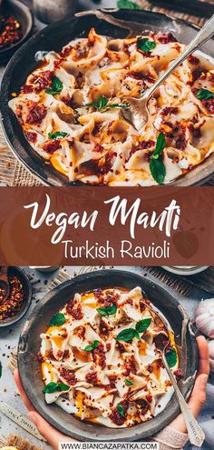 Manti Dumplings Manti Dumplings, Manti Recipe, Vegan Bbq Recipes, Vegan Ground Beef, Bread Dumplings, Dumpling Dough, Homemade Dumplings