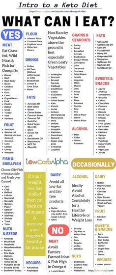 Low Carb Food List. Intro to a Ketogenic Diet, What Keto Foods can I eat Pasti Fit, Low Carb Food List, What Can I Eat, Smoothie Detox, Keto Ideas, Low Carbohydrates, High Fat Diet