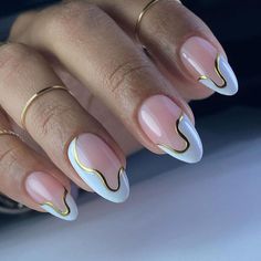 Brown Acrylic Nails, Chrome Nails Designs, Wow Nails, Spring Nail Designs, Simple Gel Nails, Girly Acrylic Nails, Brighter Days, Casual Nails, Work Nails