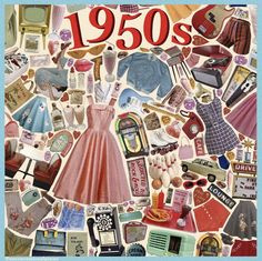 1950s Retro Aesthetic, 50s Clothes Aesthetic, 50 Aesthetic Fashion, 50s Moodboard Aesthetic, Aesthetic 50s Outfit, 50s Party Aesthetic, Costume Mood Board, 50's Aesthetic 1950s, Retro Outfits 50s Style