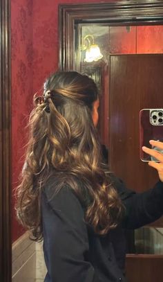 Fairy Hair, Hair Updos, Hair Highlights, Pretty Hairstyles, Wavy Hair