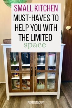 small kitchen must haves to help you with the limited space in your home or office