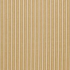 Looking 3475001 Antique Ticking Stripe Sandalwood by Schumacher Fabric Wallpaper Antique, Ticking Stripe Fabric, Flame Test, Designer Upholstery Fabric, Stripe Wallpaper, Schumacher Fabric, Stripe Fabric, Ticking Stripe, Drapery Fabric