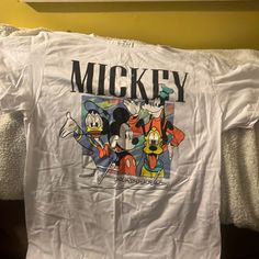 White Mickey And Friends T Shirt Nwt Friends T Shirt, Friends Tshirt, Disney Shirts, Mickey And Friends, Shirt Color, Kids Shirts, Shirts Tops, Colorful Shirts, Kids Shop