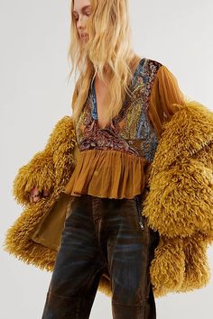 Joni Embellished Top | Free People Bohemian Style Inspiration, Embellished Top, Eclectic Style, New Tops, Boho Clothing, Boho Outfits, Bohemian Style, Boho Fashion, Fall Outfits