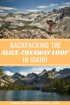 backpacking the alice - foxaway loop in idaho