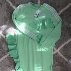 New With Tags Color Green/White Size Medium Style Ft9900 Pet And Smoke Free Home Please Feel Free To Make Reasonable Offers Bucket 22 White Crew Neck Mini Dress For Spring, White Fitted Crew Neck Dress, Adidas Spring Dresses, Adidas Fitted Mini Dress, Summer Stretch Adidas Dresses, Adidas Summer Casual Dresses, Fitted Adidas Mini Dress, Adidas Casual Summer Dresses, Casual Adidas Summer Dresses