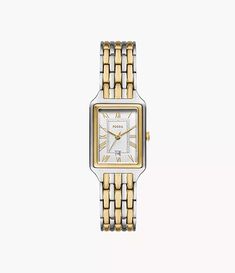 Raquel Three-Hand Date Two-Tone Stainless Steel Watch - ES5368 Mixed Metal Watch, Two Toned Jewelry, Women’s Watch, Silver Womens Watch, Silver And Gold Watch, Fossil Raquel Watch, Gold And Silver Watch, Fossil Watches Women, Toned Women