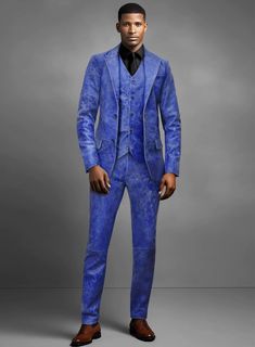 Our Artistic Blue Leather Suit exudes a daring charisma that defines your radiant sophistication. Crafted from pure napa leather, this suit, adorned in a stunning and textured blue shade, empowers you to be a trailblazer in the world of fashion, making every moment a testament to your distinctive presence. #studiosuits #studiosuitsdesign #mensstylepage #leather #leathersuit #menwear #leatherapparel #leatherfashion #leatherslay #leatherinspiration #custombuilt #fashionaddict #leatherstyle Black Tuxedo Shirt, Herringbone Tweed Jacket