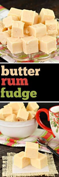 buttery fudge is an easy and delicious dessert