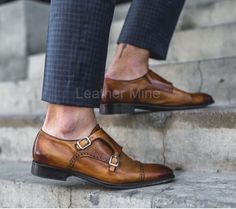 Monk Shoes, Gentleman Outfit, Shirt Style Tops, Dress Shoes For Men, Best T Shirt Designs, Handmade Leather Shoes, Best Mens Fashion, Shoes Handmade, Leather Boot Shoes