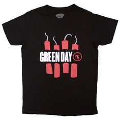 Unleash Your Punk Rock Spirit with the Official Green Day T-ShirtEmbrace the Iconic Style: Dive into the world of punk rock with our officially licensed Green Day T-Shirt. A must-have for any fan, this shirt captures the essence of one of the most influential bands of our time. Whether you're a long-time follower or a new admirer, this tee is your ticket to celebrating the legacy of Green Day.Features and BenefitsPremium Quality for Lasting Comfort: Crafted with meticulous attention to detail, o Green Band Merch T-shirt For Summer, Green Band Merch T-shirt, Green Graphic Band Merch Tops, Green Band Merch T-shirt For Fans, Green Band Merchandise T-shirt, Green Concert T-shirt With Screen Print, Green Graphic Tee For Concert, Green Band Merch Tops For Concert, Green Punk Crew Neck T-shirt