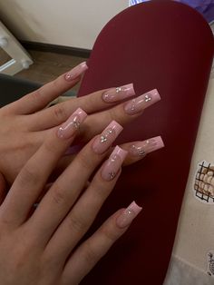 Ten Nails, Glitter Accent Nails, Drip Nails, Short Coffin Nails, Glow Nails, Nails Only