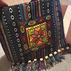 Nicely Embroidered Beautiful Colors Crossbody Bag New With Tags Casual Tote Shoulder Bag With Multicolor Embroidery, Casual Multicolor Embroidered Bag, Casual Multicolor Embroidered Shoulder Bag, Blue Orange, Crossbody Bags, Beautiful Colors, Crossbody Bag, Color Blue, Bag Lady