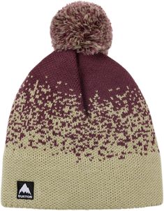 Burton Idletrail Beanie, Men's, Mushroom/Almandine Athletic Outfits, Winter 2024, Brand You, Caps Hats, Winter Hats, Stuffed Mushrooms, Hats