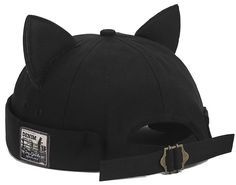 PRICES MAY VARY. Material: The hat is blended with cotton fabric, soft,breathable and comfortable. Unique Design: this docker cap with cat ear, it is very cute and fashion, it easy to comine with any clothing, will be the trendy hat. Adjustable and Foldable: The size can adjustable according to different person head size. What is more the hat is easy to carry since it is can be foldable when you are in travel or in outdoor. Multifunctional use: Because of the unique design of the hat, it can per Brimless Hat Women, Cat Ears Hat, Sailor Cap, Brimless Hat, Trendy Hat, Cat Ear, Cat Hat, Skull Cap, Cat Ears