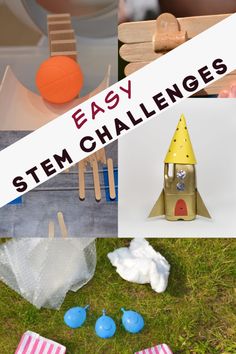 Fun collection of easy STEM challenges for kids of all ages. Includes making a rocket mouse, lego marble maze. catapults and lots more fun science for kids. Army Cadets, Outdoor Science, Paper Spinners, Goldberg Machine, Student Reflection