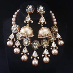 Excited to share this item from my #etsy shop: VeroniQ Trends-Designer Necklace in Kundan Meenakari Work and Pearls Rajasthani Style-JKT9-Costume,Party,India,Hyderabad,Jaipur #jewelry #anniversary #brass #unisexadults #artdeco #necklace #no #geometric India Hyderabad, Meenakari Necklace, Necklace With Pearl, Pearl Necklace Designs, Indian Necklace, Designer Necklace, Kundan Necklace, Kundan Necklaces, Kundan Jewellery