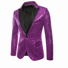 Concise tailoring, unique shiny glitter sequin design and one button closure, generous design, showing the elegant charm of yourself. Wonderful party style great for being matched with dress shirts and suit pants for a performing look. Suitable for multiple occasions such as nightclubs, performance costumes, birthday parties, hip-hop, music festivals, Christmas, Halloween, etc. Festive Sequined Party Blazer, Festive Sequin Party Blazer, Festive Holiday Blazer With Sequins, Holiday Festive Sequined Blazer, Holiday Festive Sequin Blazer, Festive Holiday Sequin Blazer, Festive Long Sleeve Party Blazer, Festive Long-sleeve Party Blazer, Holiday Party Blazer With Sequins