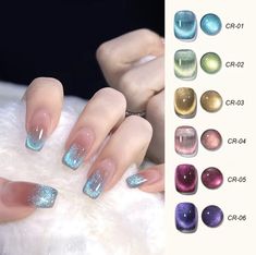 Crystal Cat Eye Nail Gel Polish Magnetic Gel Nail Polish. #nails #nailsofinstagram #nailsart #beautyproducts #catseye #nailpolish #temu Taupe Nails Designs, Cat Eye Nail Polish, Taupe Nails, Cat Eye Nail, Cat Eye Nails Polish, Crystal Cat, Glitter Gel Polish, Polish Nails