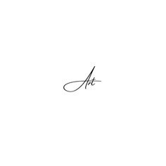 the word art is written in cursive handwriting