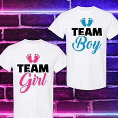 For Your Party, Boys T Shirts, Gender Reveal, T-shirt, T Shirt, Design