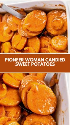 This easy and delicious recipe for Pioneer Woman Candied Sweet Potatoes is the perfect side dish for any meal. With a creamy maple glaze and a hint of cinnamon, it’s quick to make and uses simple ingredients you likely already have at home. The sweet potatoes turn tender and perfectly glazed—sure to be a crowd favorite! Pioneer Woman Candied Sweet Potatoes, Sweet Potatoes With Karo Syrup, Sweet Potato Recipes Pioneer Woman, Sweet Potato Recipes Make Ahead, Glazed Sweet Potato Recipes, Sliced Baked Sweet Potatoes In The Oven, Fried Sweet Potato Recipes, Red Sweet Potato Recipes, Canned Sweet Potatoes Recipes