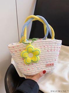 BagForLove - 2023 Summer Floral Woven Handbag: Versatile Work Bag with Handle and Shoulder Strap Product Description Color Multicolor Type Bucket Bag Pattern Type Plain Composition 30% Polyester Material Polyamide Details Pictures Similar Products h2 { text-align: center; } /* æ¢è¡ */ li{ white-space: normal; word-break: break-all; word-wrap: break-word; } .red-box { width: 100%; display: flex; flex-direction: row; flex-wrap: wrap; justify-content: center; } .red-box > div { width: 190px; height: 250px; margin: 10px; } .red-box > div > a > img { width: 190px; height: 250px; } .size-box { width: 100%; margin: auto; white-space: nowrap; } .table { border-collapse: collapse; border-spacing: 0; width: 100%; table-layout: fixed; } tr, td, th { border: 1px solid rgb(175, 173, 173); padding: 10 Trendy Fabric Bags For Summer, Trendy Fabric Summer Bag, Trendy Summer Fabric Bags, Casual Summer Fabric Bags, Fabric Bags With Large Capacity For Summer, Large Capacity White Shoulder Bag For Spring, White Casual Bucket Bag For School, Casual White Bucket Bag For School, Trendy Spring Fabric Bags