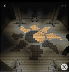 Minecraft Floor Designs Carpet, Minecraft Circle Design, Minecraft Quartz Floor Designs, Minecraft Oxidised Copper Builds, Spawnpoint Ideas Minecraft, Minecraft Sun And Moon Build, Minecraft Castle Decorations, Streetlights Minecraft, Minecraft Castle Building Ideas