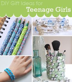 there are many different items that can be used to make crafts for teenagers and teens