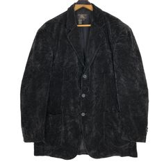 Vintage 90s RRL Ralph Lauren corduroy coat in black colour. Single breasted notch lapel light jacket. Still in good condition. SEE THE PICTURES FOR MORE DETAILS. CONDITION : 9/10 MEASUREMENT Pit : 23 inch Length : 33 inch Shoulder : 20.5 inch Sleeve : 26 inch Size On Tag : M Recommended Size : M-L PAYMENT We accept PayPal only. The item will be ship 3-5 days once the payment has been made. NORMAL SHIPPING FEDEX USUALLY AROUND 7-21 DAYS BEFORE REACH THE DESTINATION. EXPRESS SHIPPING  DHL USUALLY Business Corduroy Outerwear With Long Sleeves, Corduroy Business Outerwear With Long Sleeves, Long Sleeve Corduroy Outerwear For Business, Formal Corduroy Outerwear For Winter, Winter Business Corduroy Sport Coat, Corduroy Sport Coat With Long Sleeves For Business, Winter Formal Corduroy Sport Coat, Notch Lapel Corduroy Outerwear For Fall, Corduroy Notch Lapel Outerwear For Fall